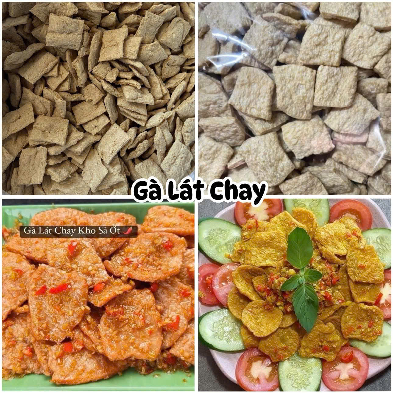 Gà lát chay